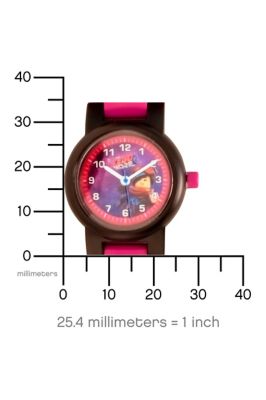 LEGO Horloge met schakels van Wyldstyle-minifiguur uit THE LEGO® MOVIE 2™ (5005703)