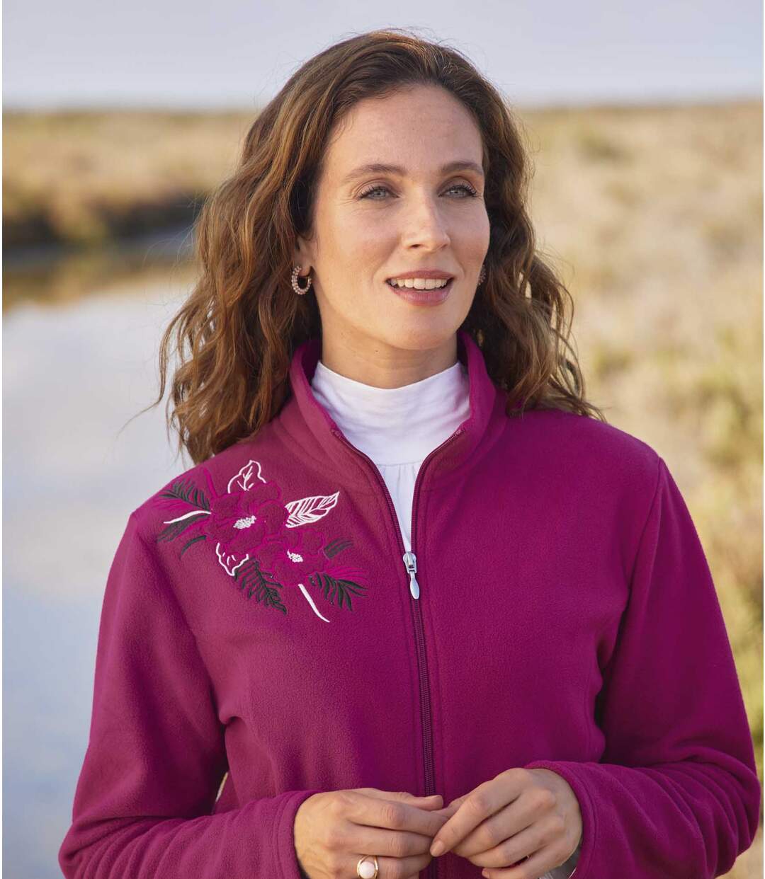 Lot de 2 Vestes Micropolaire Brodées