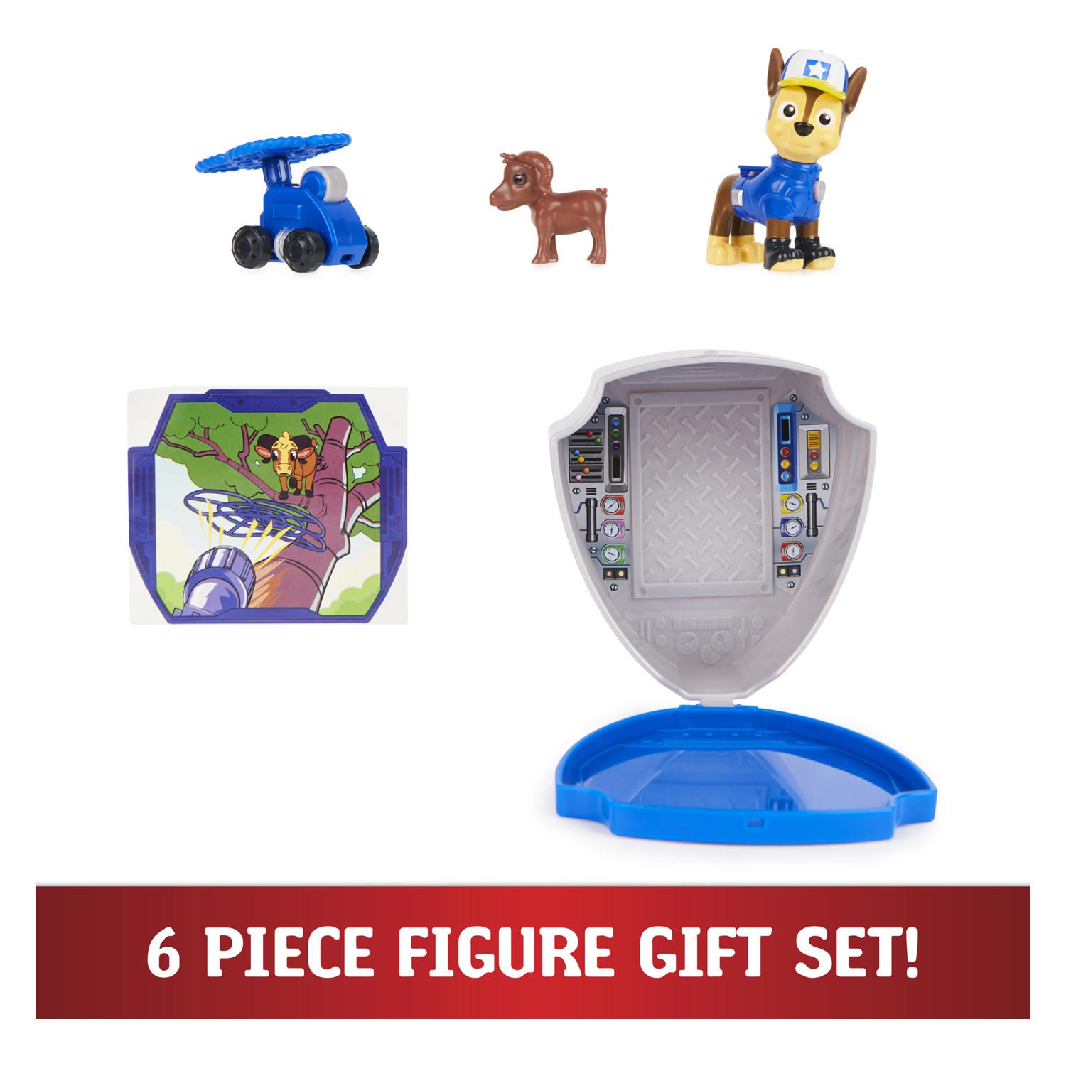 PAW Patrol Big Truck Pups - Chase Speelfiguur