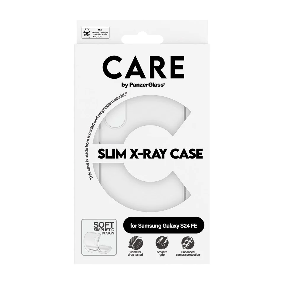CARE by PanzerGlass - Cover - Transparent - Samsung Galaxy S23 FE