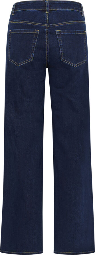 Kaffe KAkarla HW Wide Jeans Dark unwashed blue