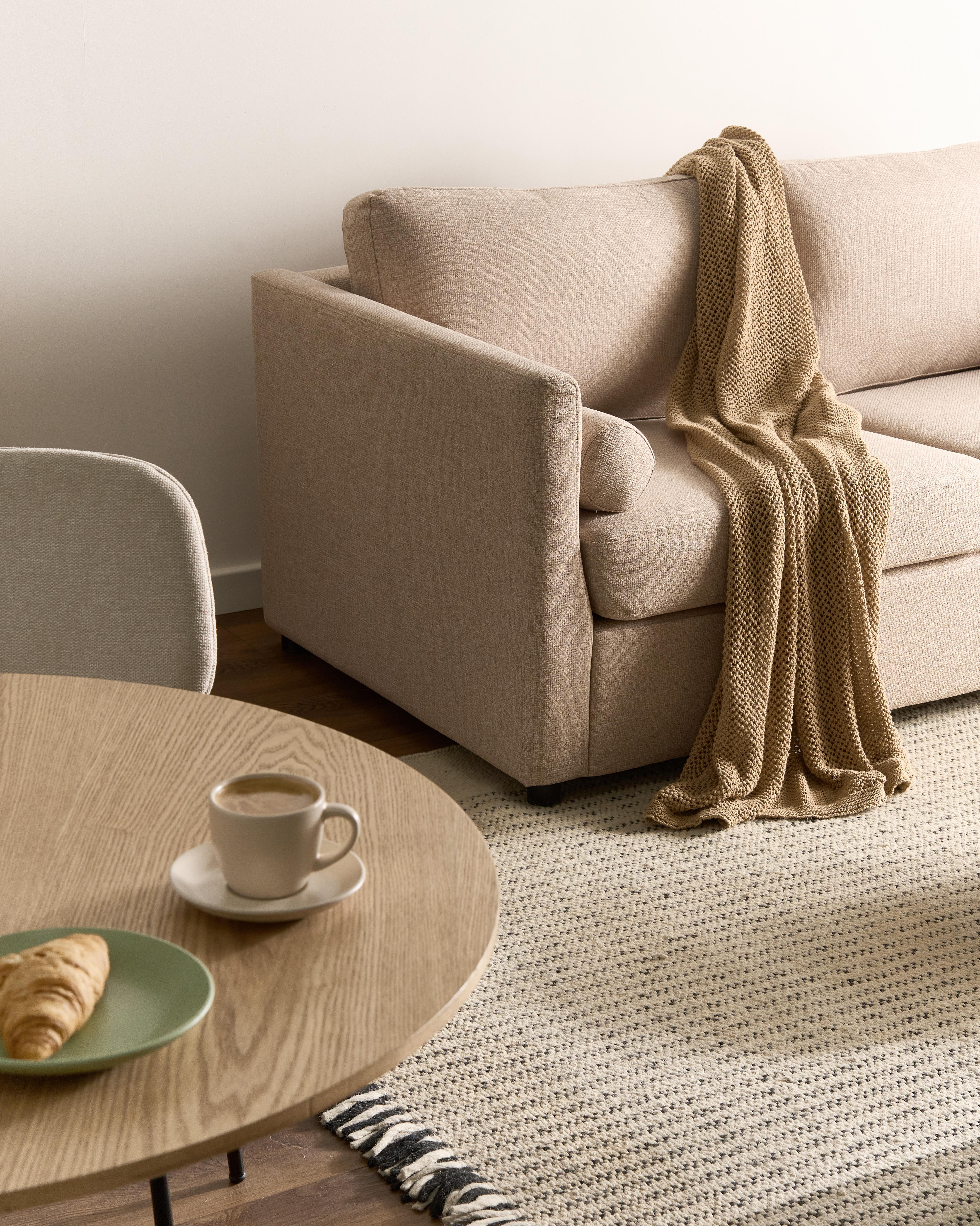 Slaapbank INKOO Stof Beige