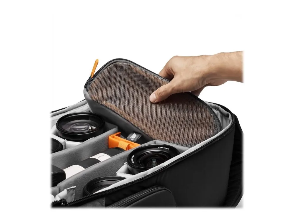 Lowepro Flipside 400 AW III - Rygsæk til digitalkamera med objektiver - 600D ripstop polyester, 600D polyester, 150D 148T polyester Canvex - mørkegrå - 15