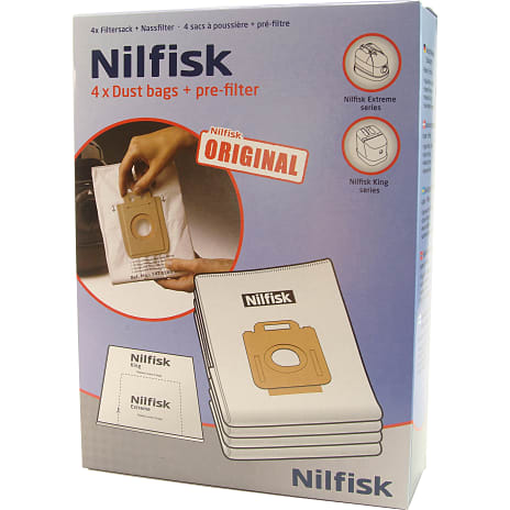 Nilfisk Original Extreme/King støvsugerposer 4-pak