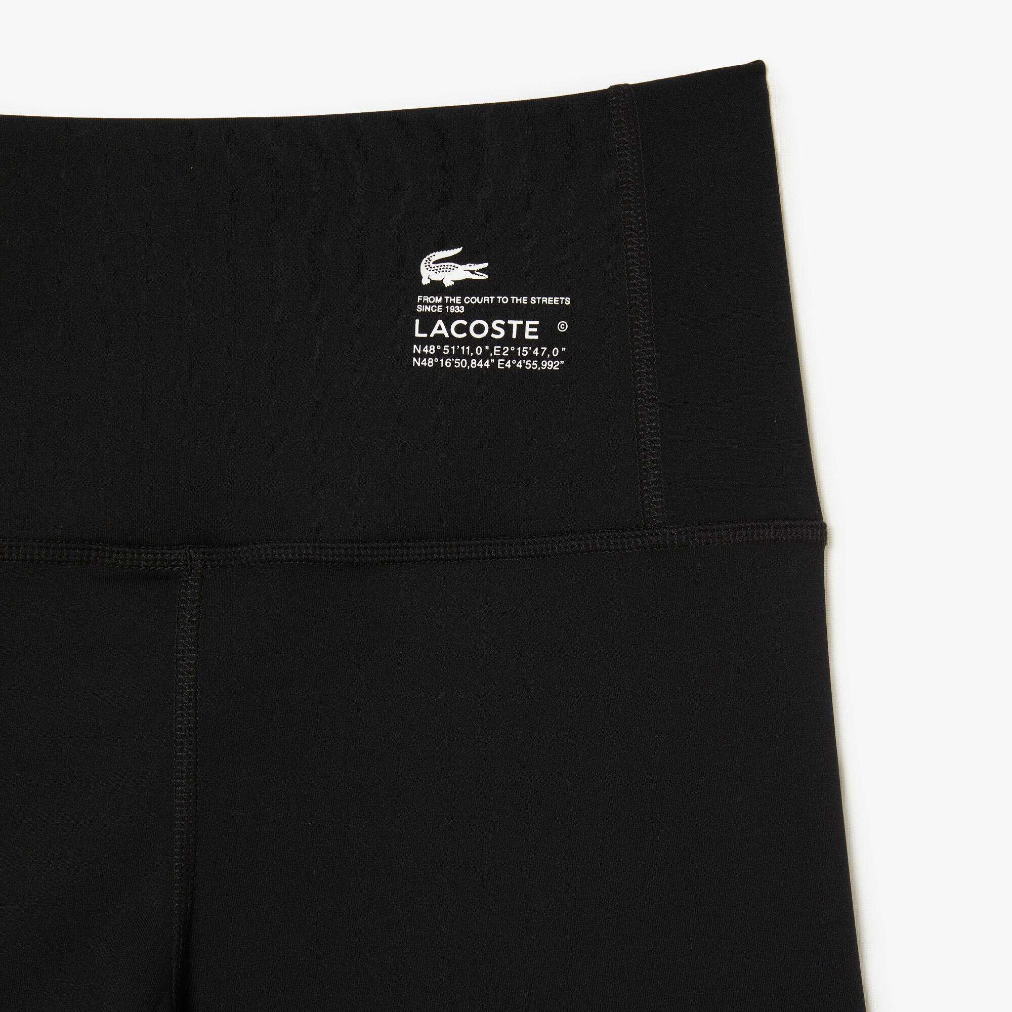 Legging fuseau femme Lacoste en polyamide recyclé Pantalons de survêtement - Noir - Lacoste - Femme