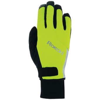 Roeckl Villach 2 Fahrradhandschuhe Lang Fluo Yellow