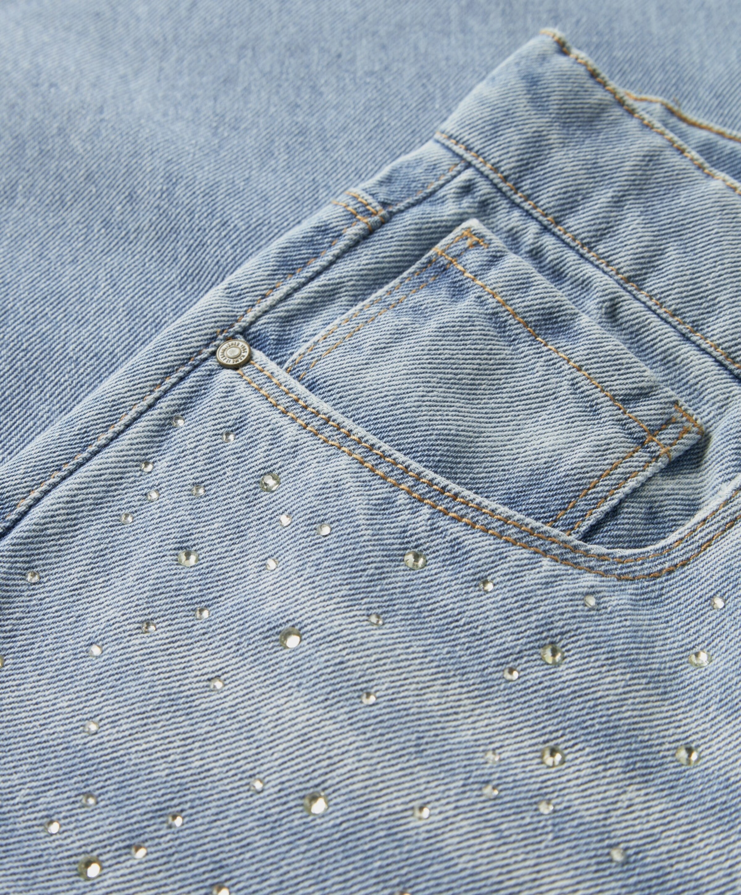 Name it NKFBELLA WIDE RHINE JEANS 6608-IM meisjes jeans blauw
