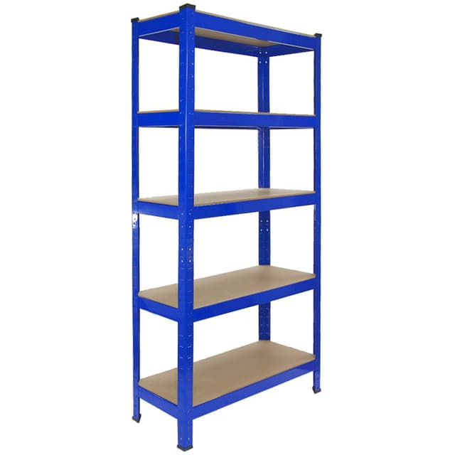 Monster Racking T-Rax Tung Duty Reoler Enheder, Blå, 75cm B, 30cm D, Sæt af 6