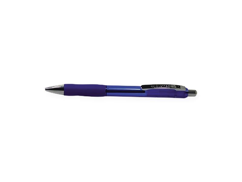 Soennecken Kugelschreiber Nr. 50, M, 10 Stück, Blau Kugelschreiber mit Druckmechanik