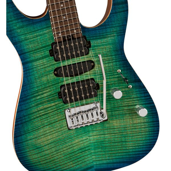 Charvel MJ DK24 HSH Carribean Burst