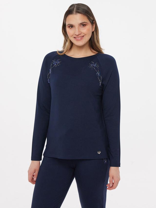 Sweatshirt Kristallblüte