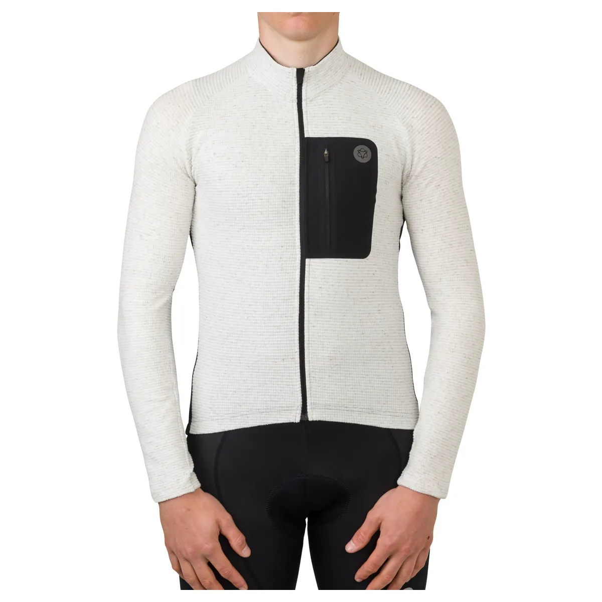 AGU SIX6 Mid Layer Jersey Sort/Hvid
