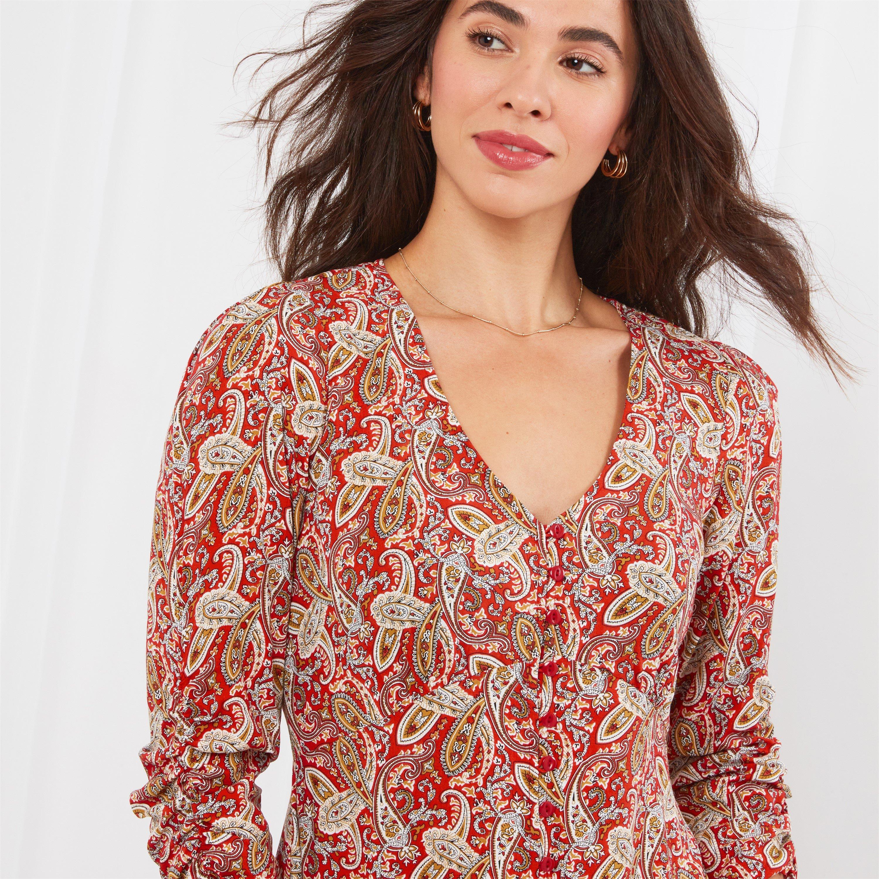 Joe Browns ladies Carries Blue Floral Dress