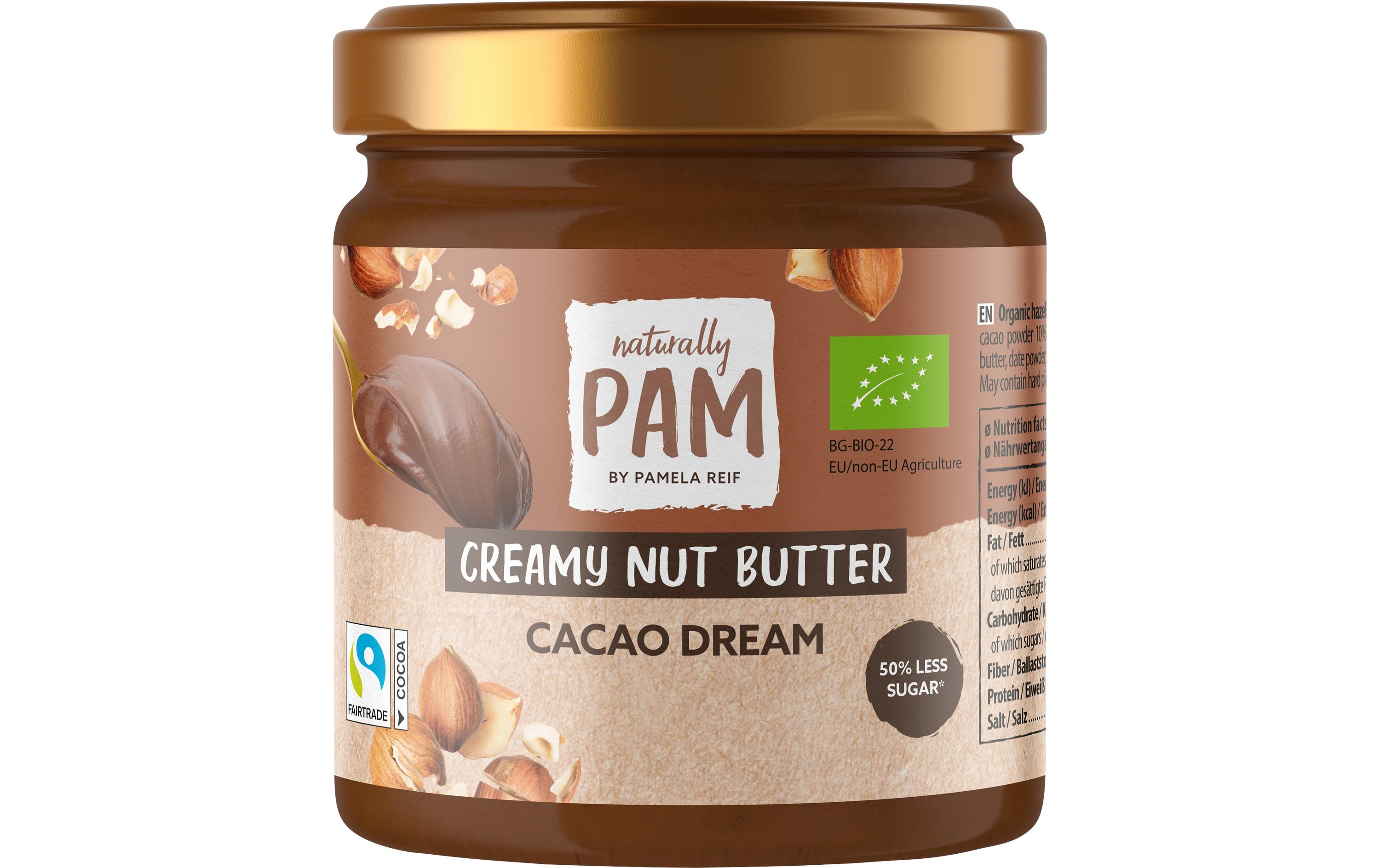 Brotaufstrich Bio Nut Butter Cacao Dream 200 gBio-Haselnussmus mit Kakaopulver