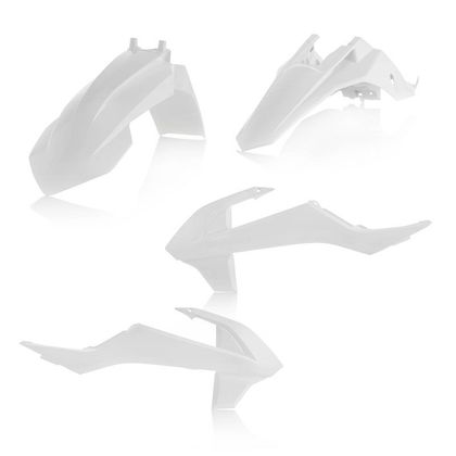 Kit plastiques Acerbis COULEUR BLANC