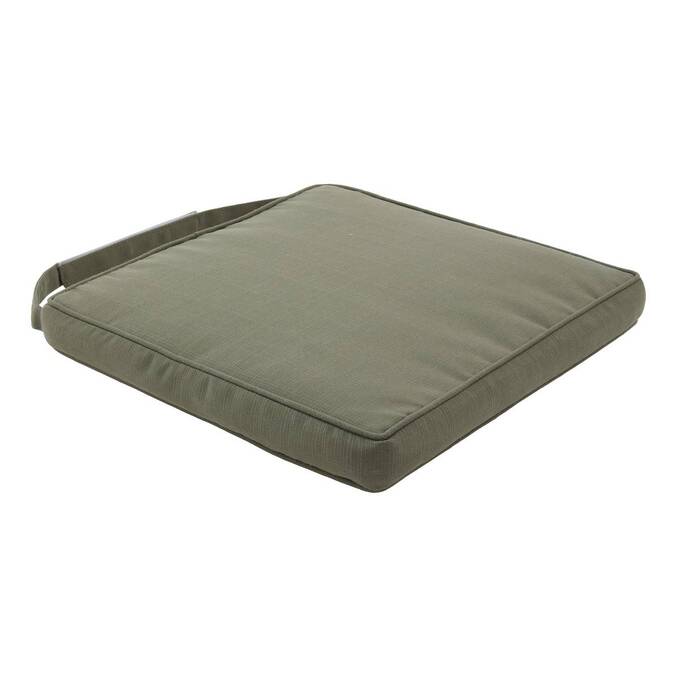 Galette de chaise KORAÏ Vert Laurier