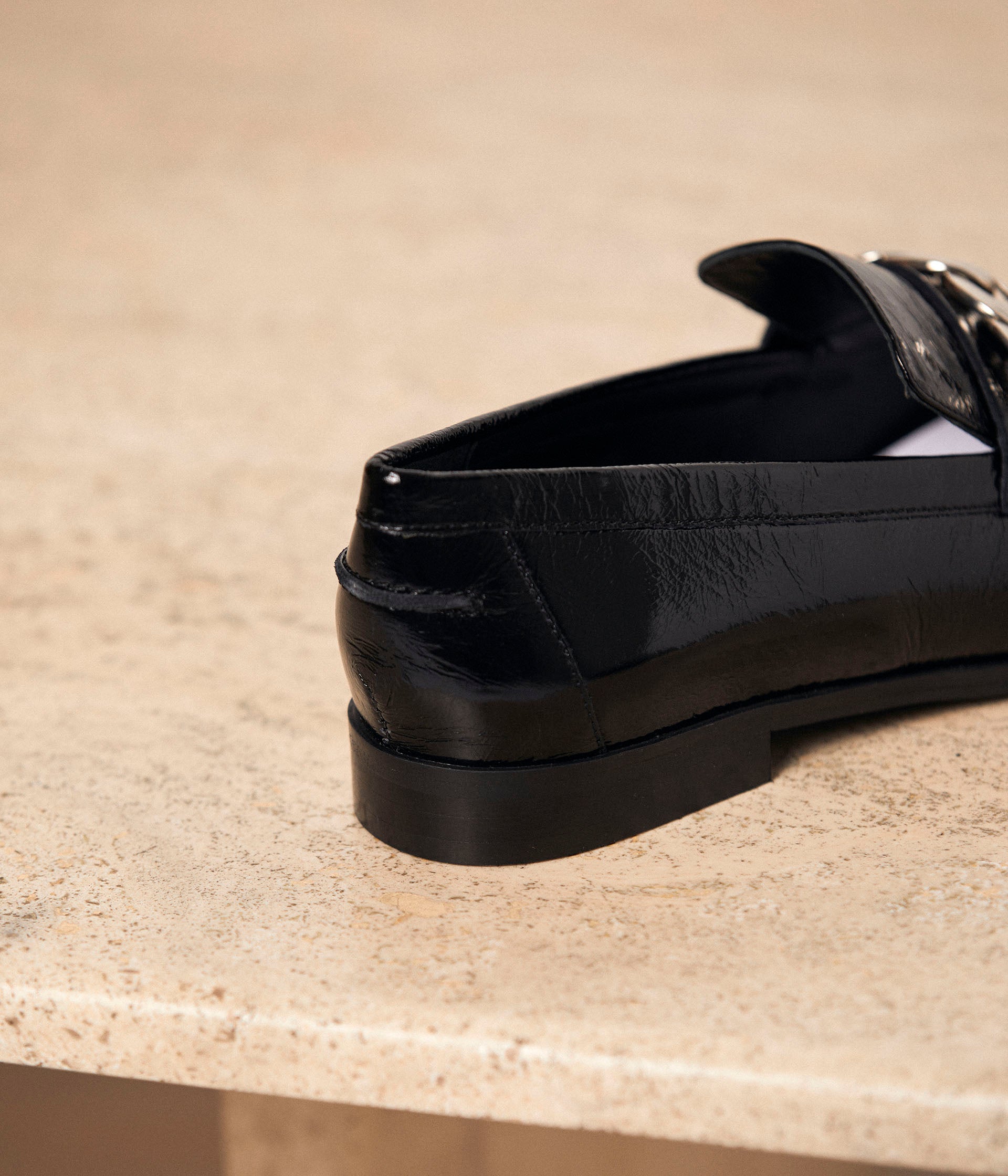 Mocassins noirs Pauline