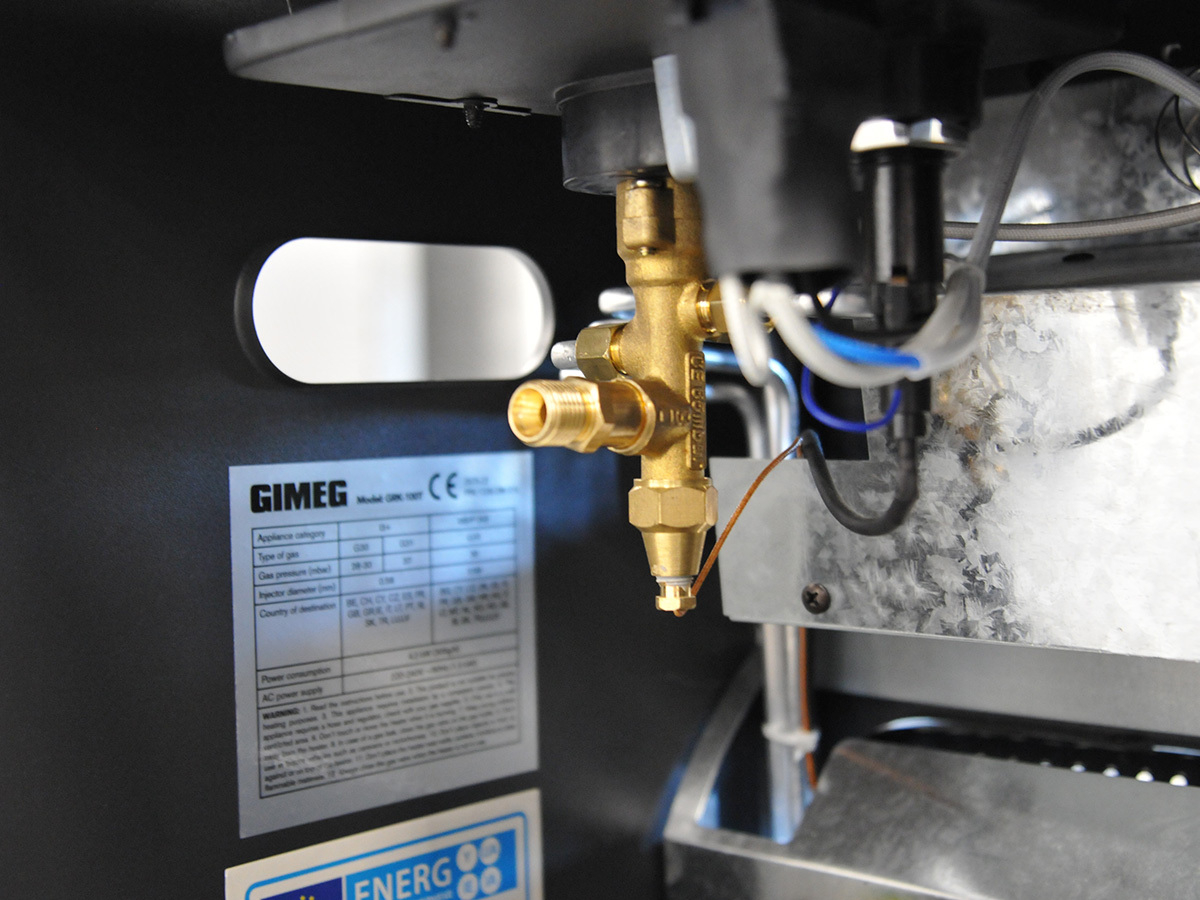 Gimeg GRK-100 Turbo infrarood mobiele gas- en elektrische kachel