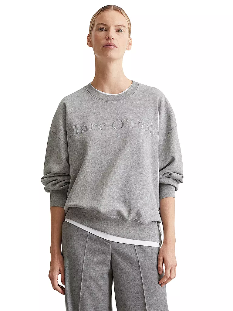 MARC O'POLO Sweater grau