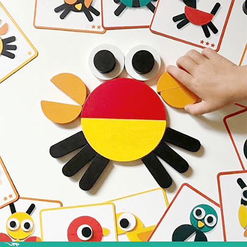 Djeco géoanimo blocks DJ06432