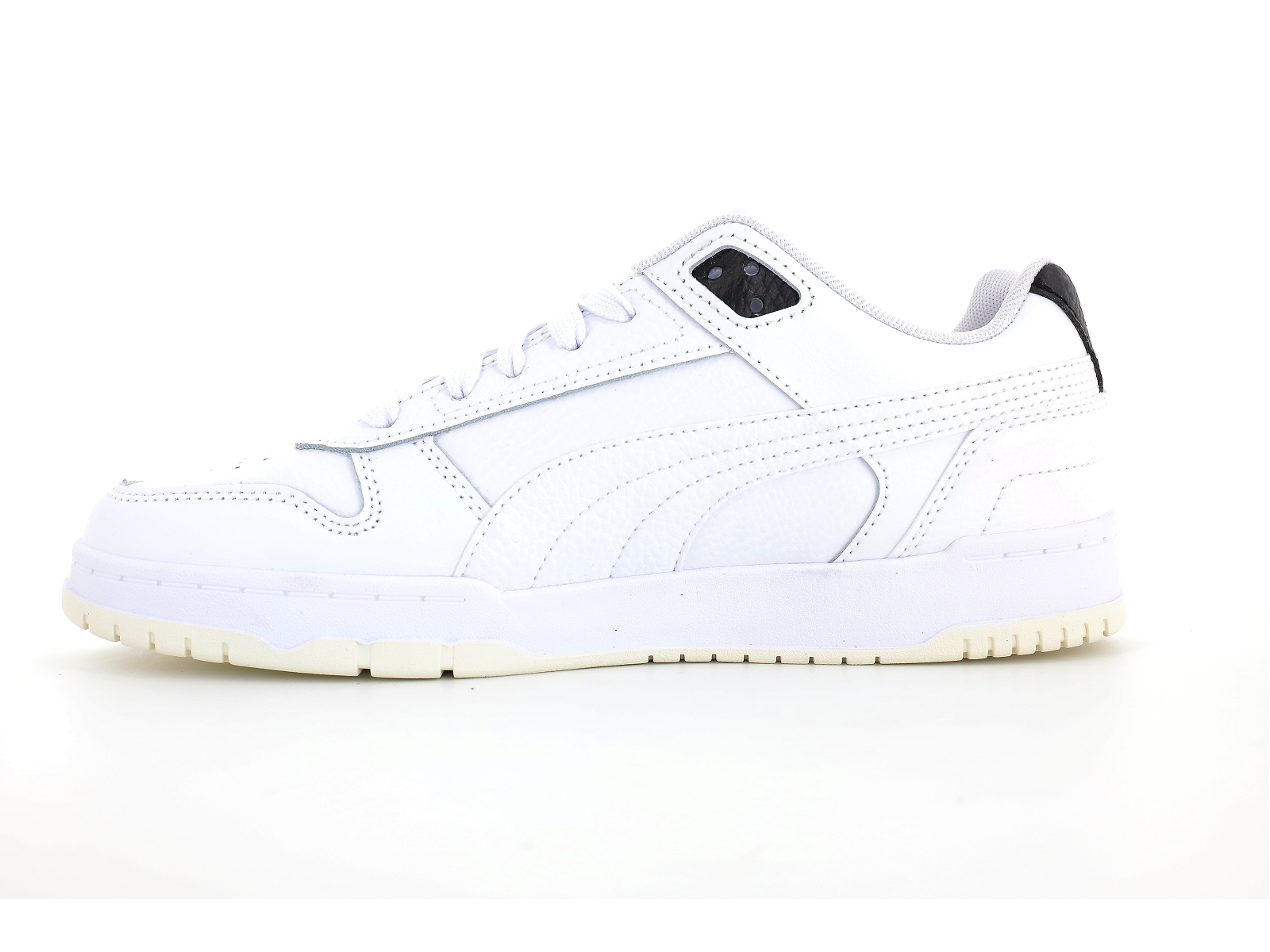 Puma-386373 Synthétique Blanc Noir