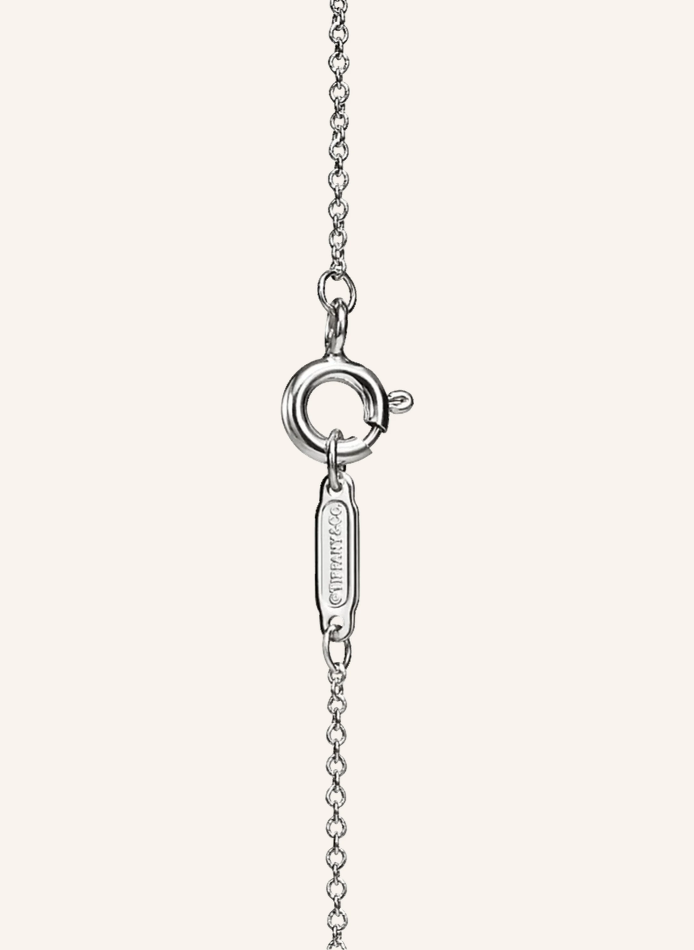 TIFFANY & Co. Mum MITTELGROSSER HERZANHÄNGER aus Sterlingsilber