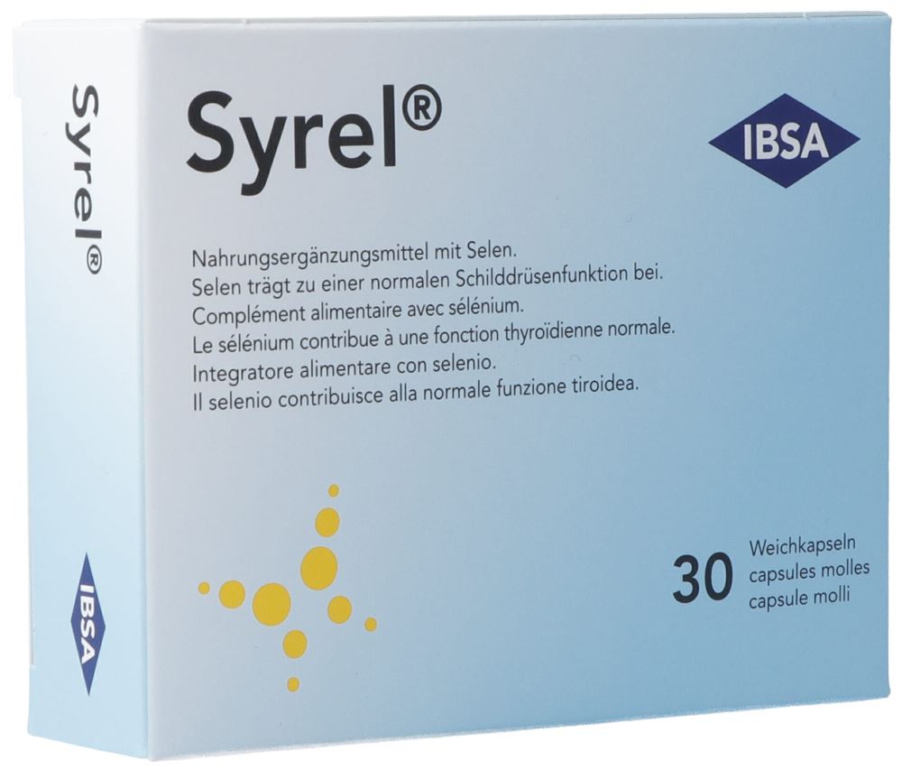 SYREL Weichkapseln mit Selen Blist 30 Stk