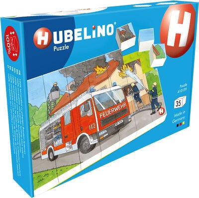 Hubelino Puslespill Brannstasjon 35 Brikker