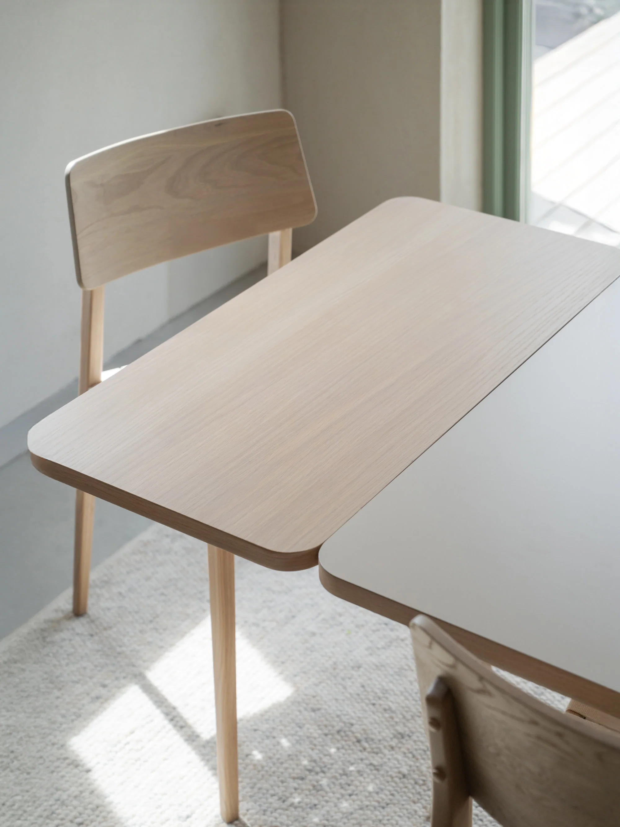 Uitschuifbare eettafel Fairmount van eikenhout, 220/265 x 95 cm