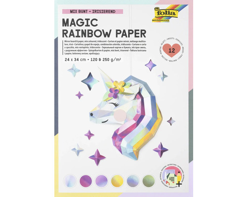 MAGISCH REGENBOOGPAPIER Blok