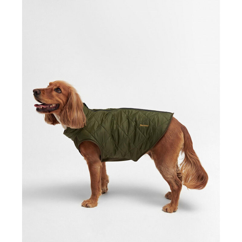 Reversible Quilt / Borg Fleece Dog Coat - Manteau pour chien