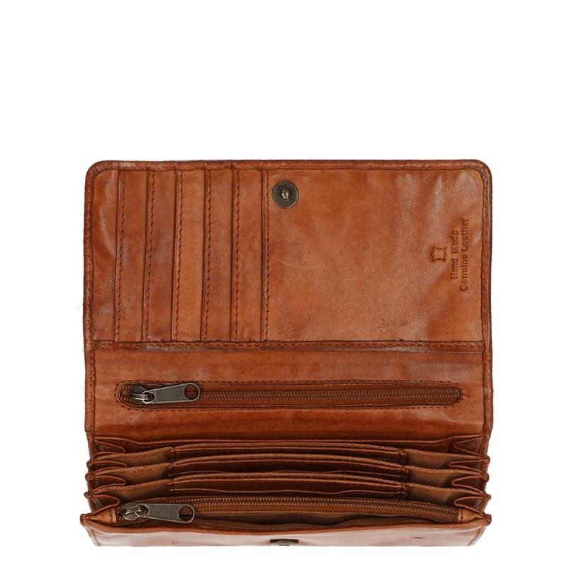 Bear Design Dames Portemonnee Noor Cognac