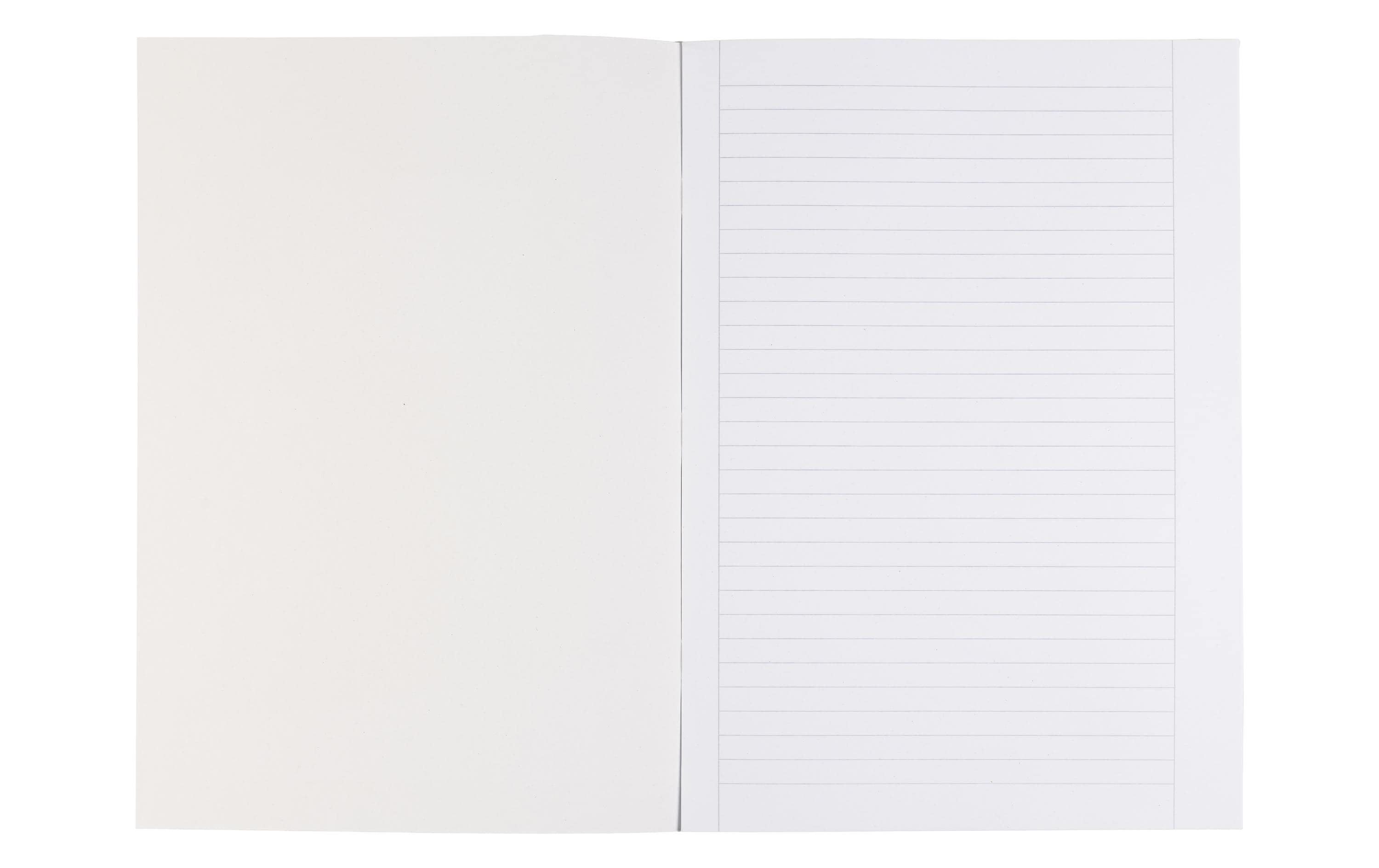 Schulheft FSC A4, Liniert, Blau, 10 StückSchulheft im Format A4