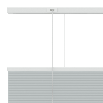 KARWEI dubbel plisségordijn lichtdoorlatend grijs (kleurnr. 6006) 160x180 cm (bxh)