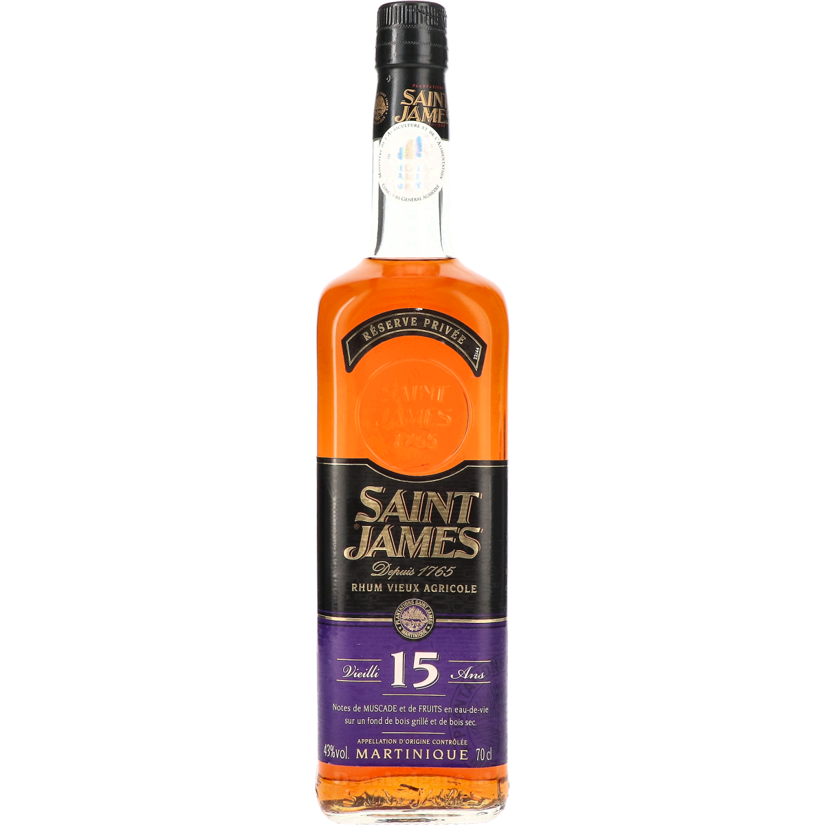 Saint James 15 Years Box 70 cl