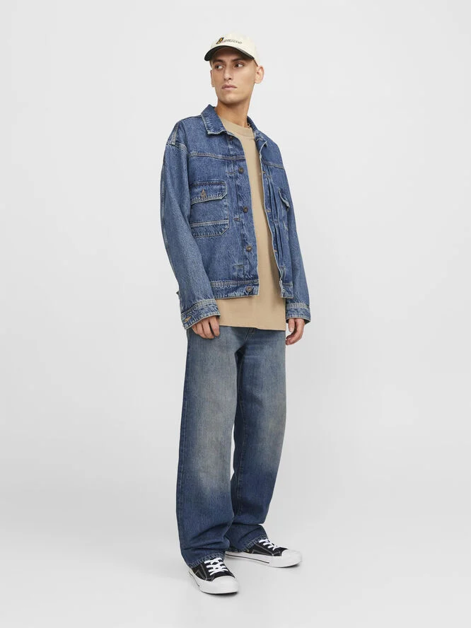 Jack & Jones JJIEDDIE JJCOOPER JOS 735 SN Blue denim