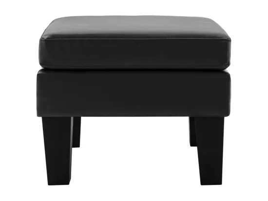 Repose-pied Noir Similicuir