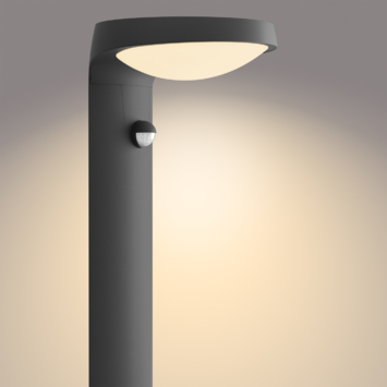 Philips solar sokkellamp Tyla antraciet
