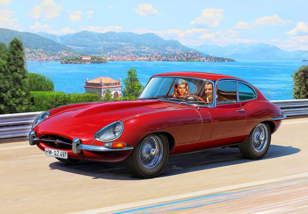 Jaguar E-Type (Coupé), Revell Modellbausatz