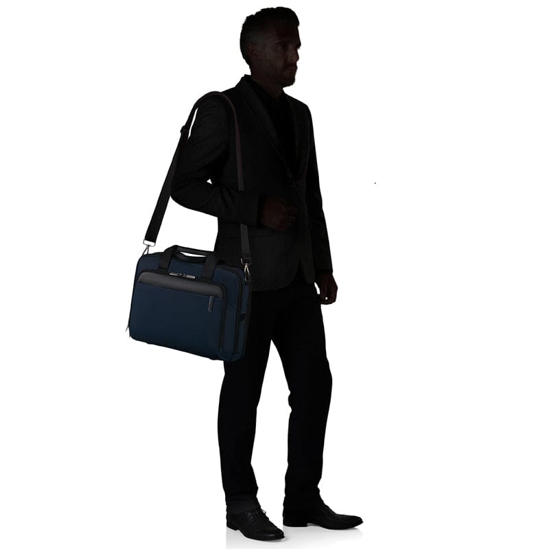 Samsonite Evosight Laptop Bag Bailhandle 15.6'' Blue