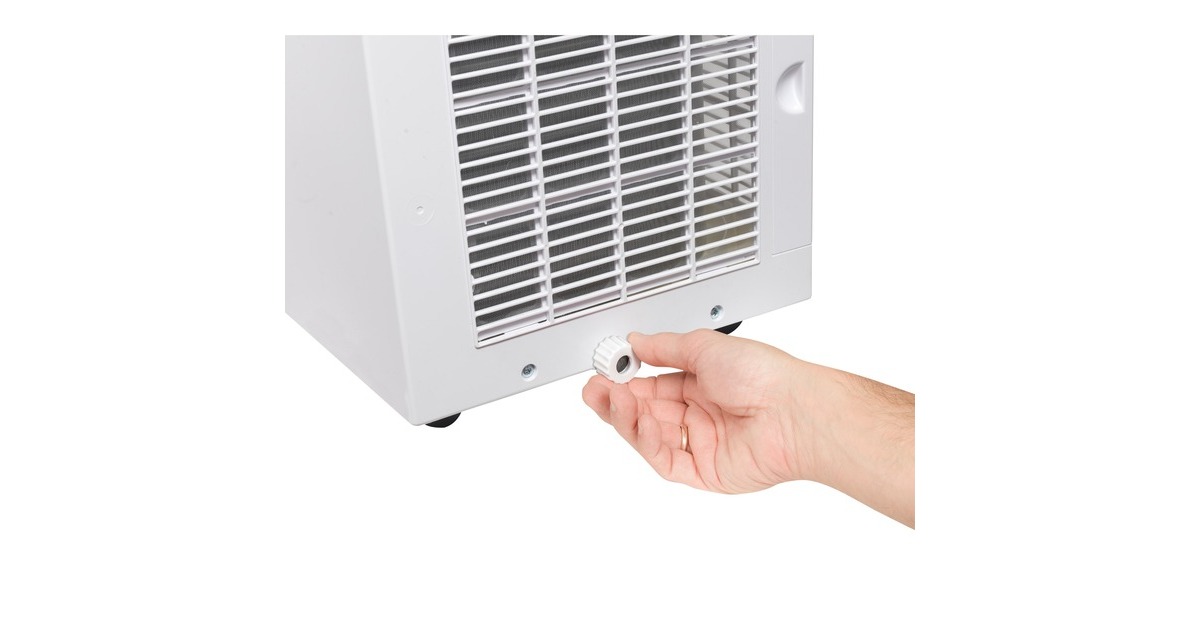 BestronAAC9000 Mobiele Airconditioner  (Wit, Koelvermogen 2,6 kW | met CFC-vrij koelmiddel | 9000 BTU/h)