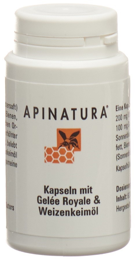 Apinatura Gelée Royale Weizenkeimöl Kaps 60 Stk