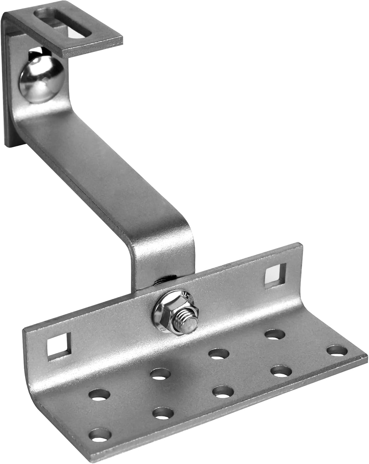SUNEX® Dachhaken Photovoltaik MS6 Edelstahl 1.4016 | 3-fach verstellbar | Stärke 5/5/5 mm | Solar Dachhalterung