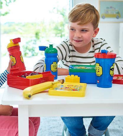LEGO? Storage Drikkedunk m. Suger?r - 500 ml - Iconic Classic -