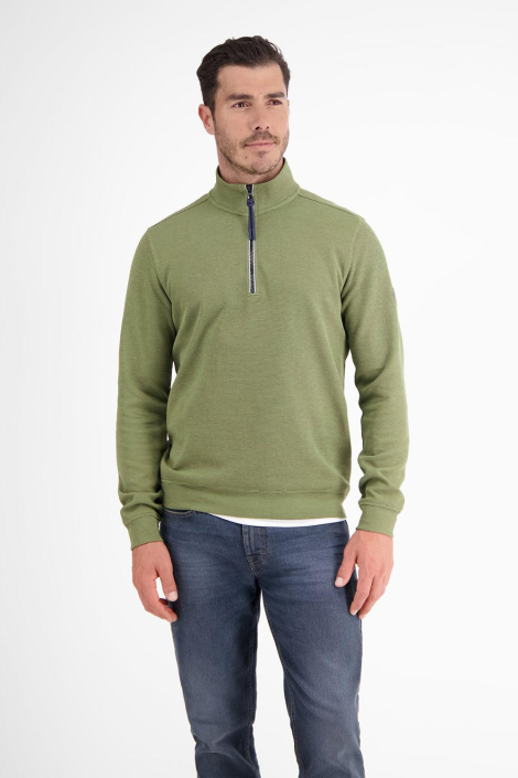 Lerros groene heren sweater