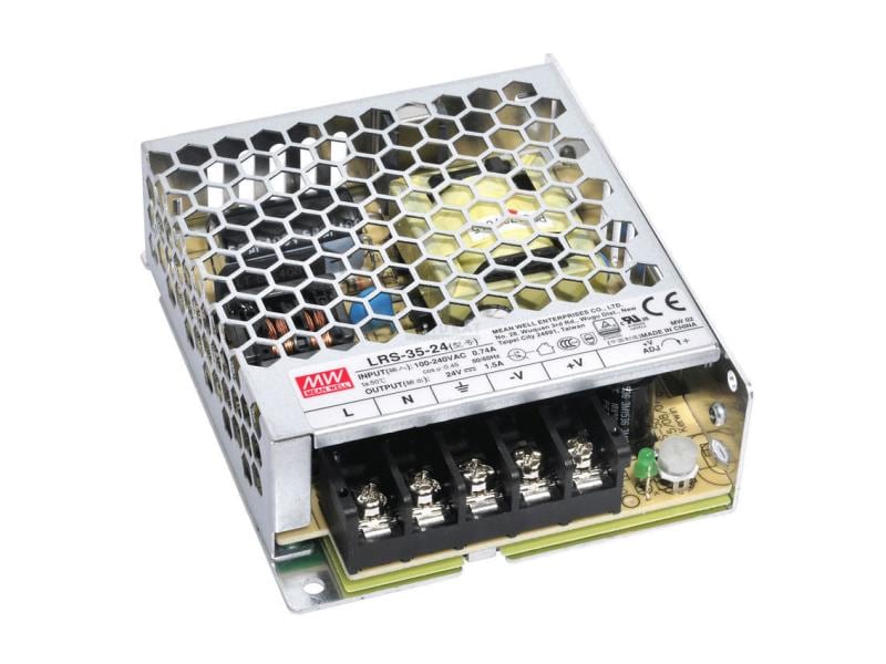 MeanWell Chassisnetzgerät  36 W, 24 V Netzteil (Chasisnetzgerät)