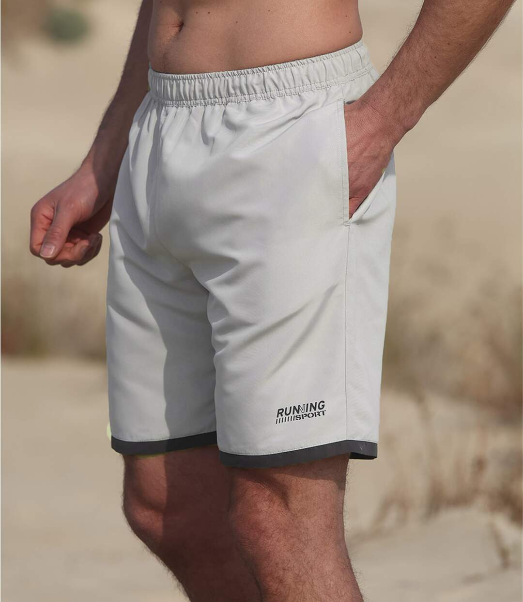 Lot de 2 Shorts Microfibre Running Line