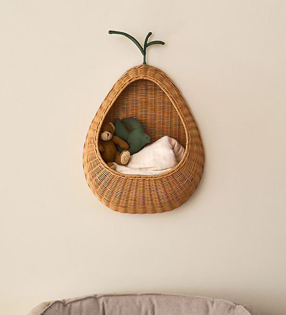 ferm Living Wandaufbewahrung - Pear - 45,7x16x68 cm - Natural