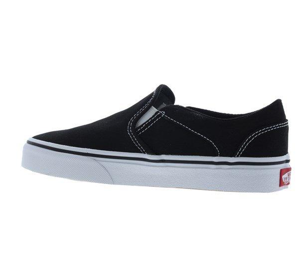 Vans Asher Slip On Canvas Trainers Womens