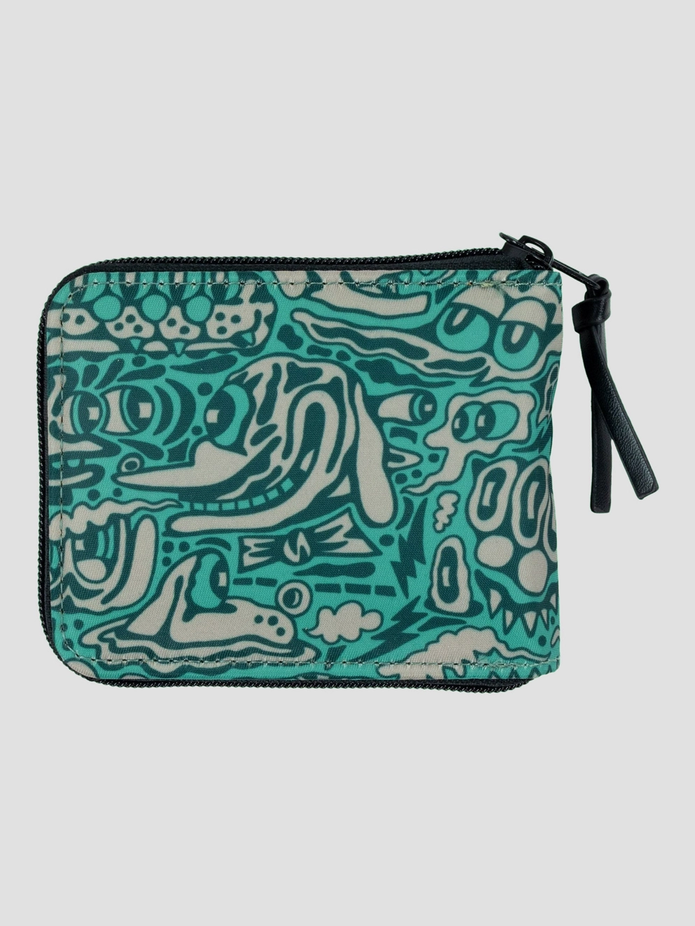 Killer Acid Kingdom Zip Wallet green